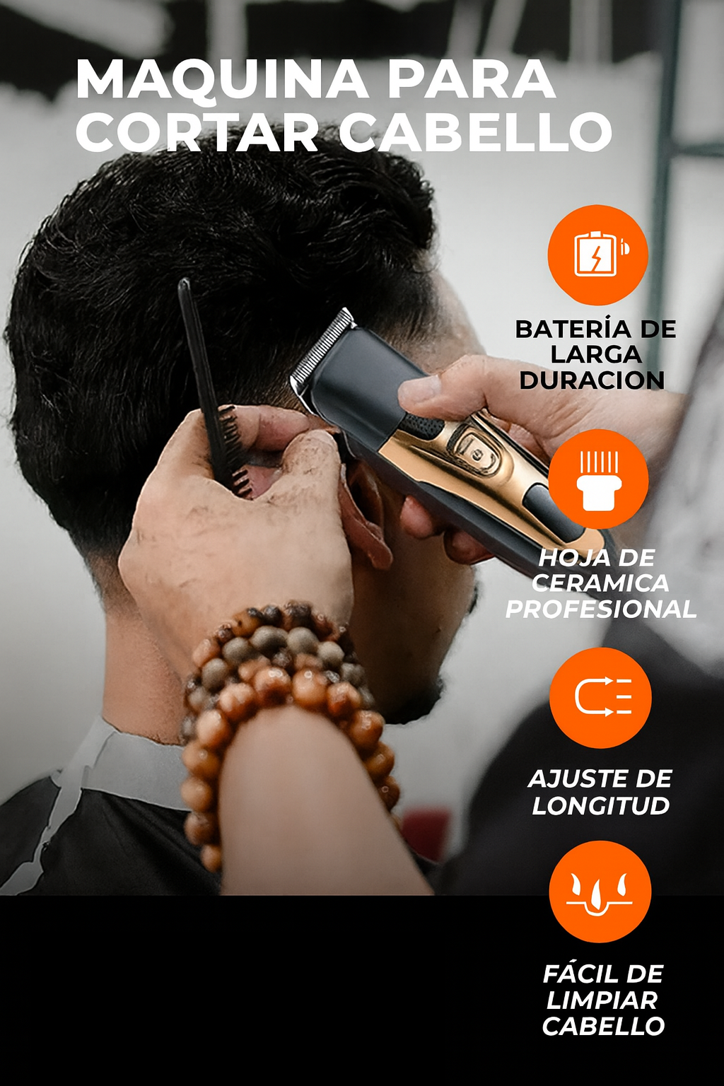 Afeitadora recargable 3 en 1