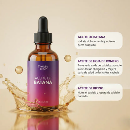 Aceite de Batana 100% Puro 100ml - Crecimiento Capilar Natural | Cabello Dañado | Timma Shop