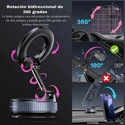 Soporte Magnético Coche Premium 360° | Rotación Universal | Timma Shop