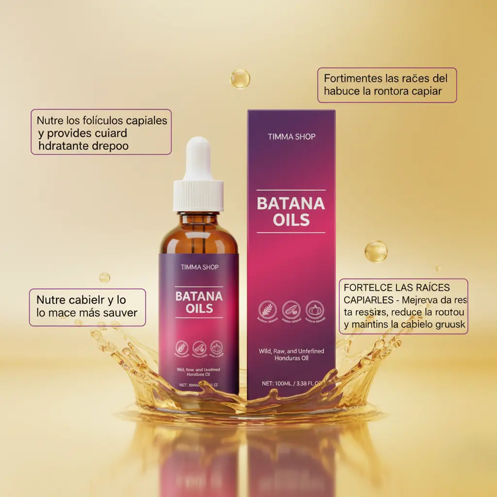 Aceite de Batana 100% Puro 100ml - Crecimiento Capilar Natural | Cabello Dañado | Timma Shop