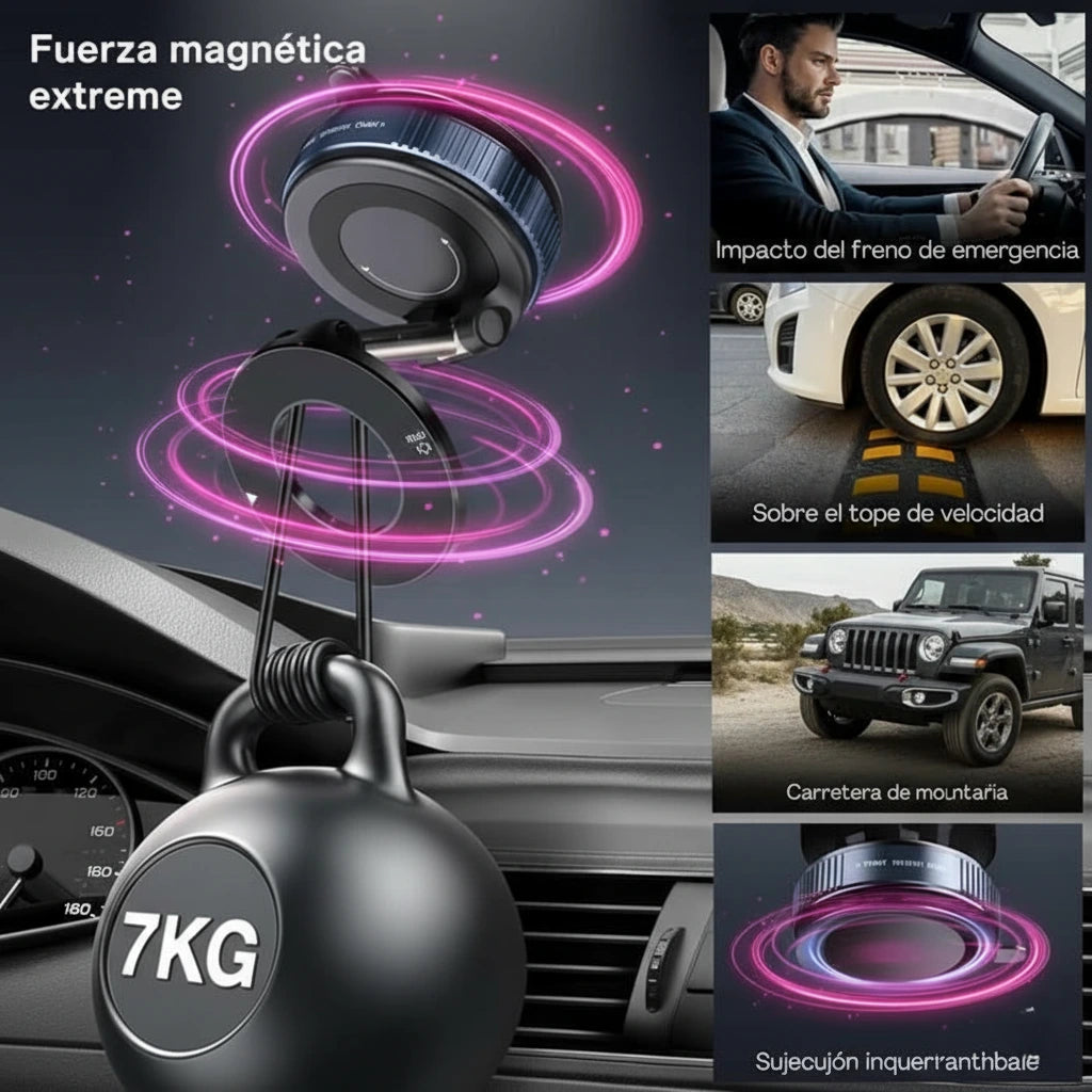 Soporte Magnético Coche Premium 360° | Rotación Universal | Timma Shop