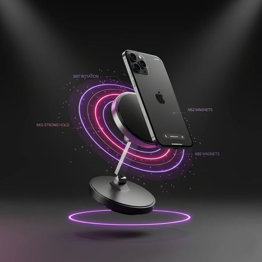 Soporte Magnético Coche Premium 360° | Rotación Universal | Timma Shop
