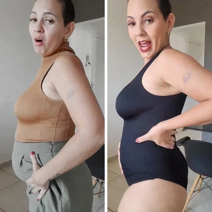 Body Sin Costuras Timma Shop - Invisible y Moldeador Negro L/XL