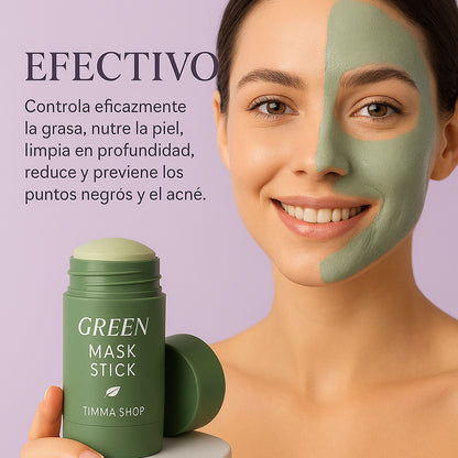 Mascarilla Facial Purificante en Barra - Control de Grasa y Poros | Piel Mixta y Grasa | Timma Shop