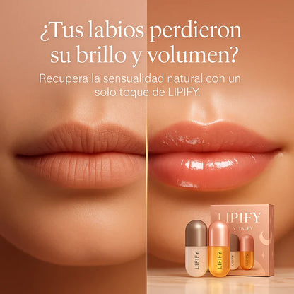 Lipify Gloss Labial Voluminizador con Ácido Hialurónico - Brillo y Volumen Instantáneo | Timma Shop