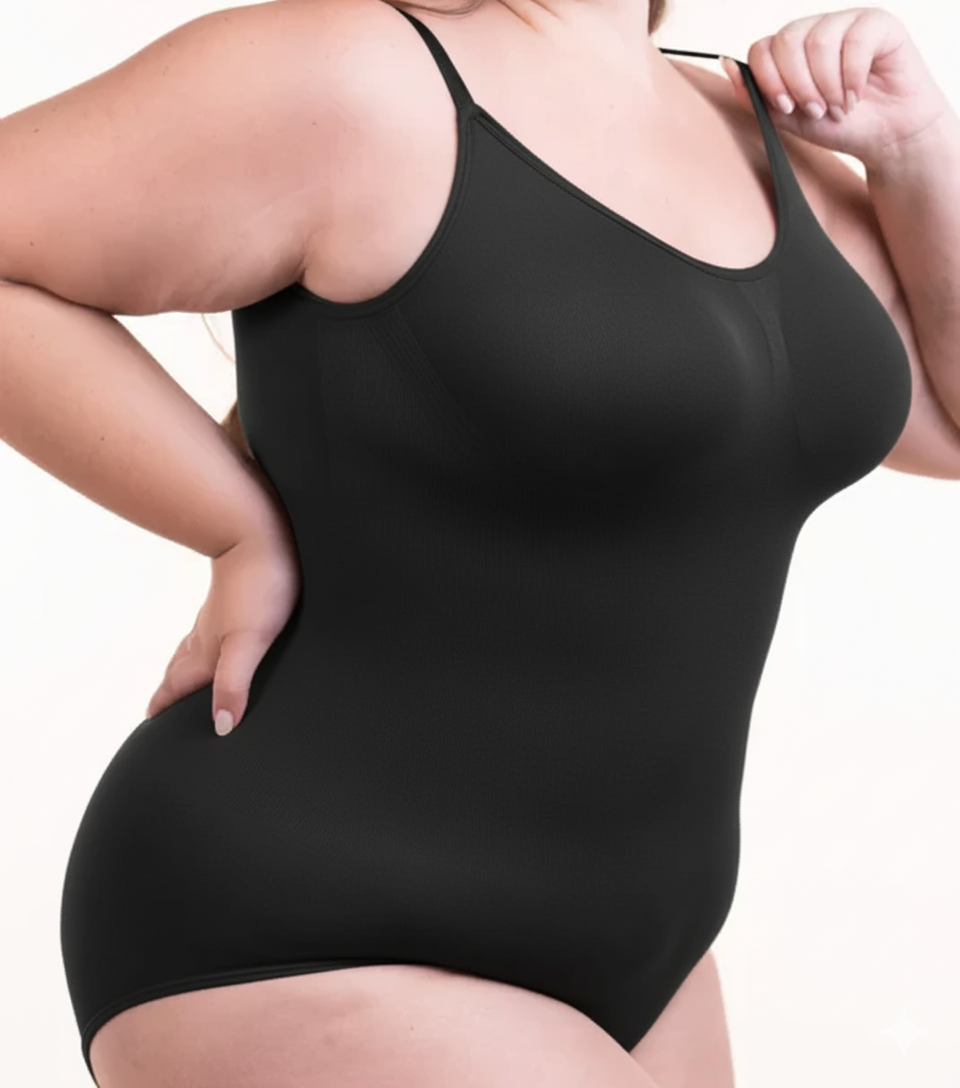 Body Sin Costuras Timma Shop - Invisible y Moldeador Negro L/XL