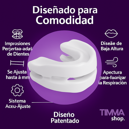 Protector Bucal 2 en 1 Timma Shop - Antirronquidos y Anti Bruxismo
