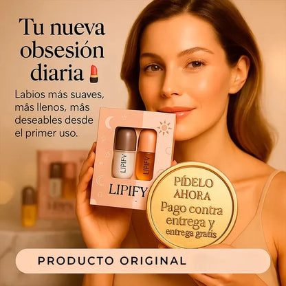 Lipify Gloss Labial Voluminizador con Ácido Hialurónico - Brillo y Volumen Instantáneo | Timma Shop