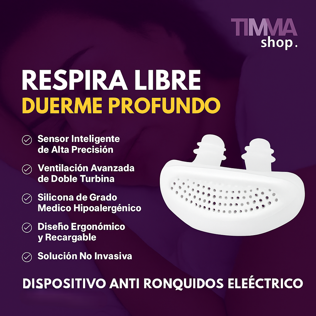 Dispositivo Eléctrico Anti Ronquidos Timma Shop