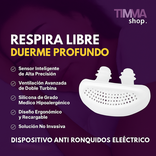 Dispositivo Eléctrico Anti Ronquidos Timma Shop