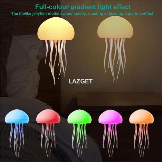 Lámpara Flotante de Medusa – Iluminación LED RGB