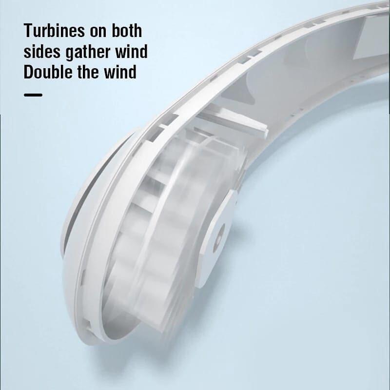 Ventilador de cuello portátil sin aspas