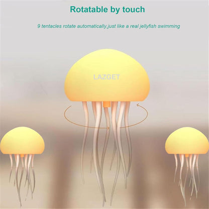 Lámpara Flotante de Medusa – Iluminación LED RGB